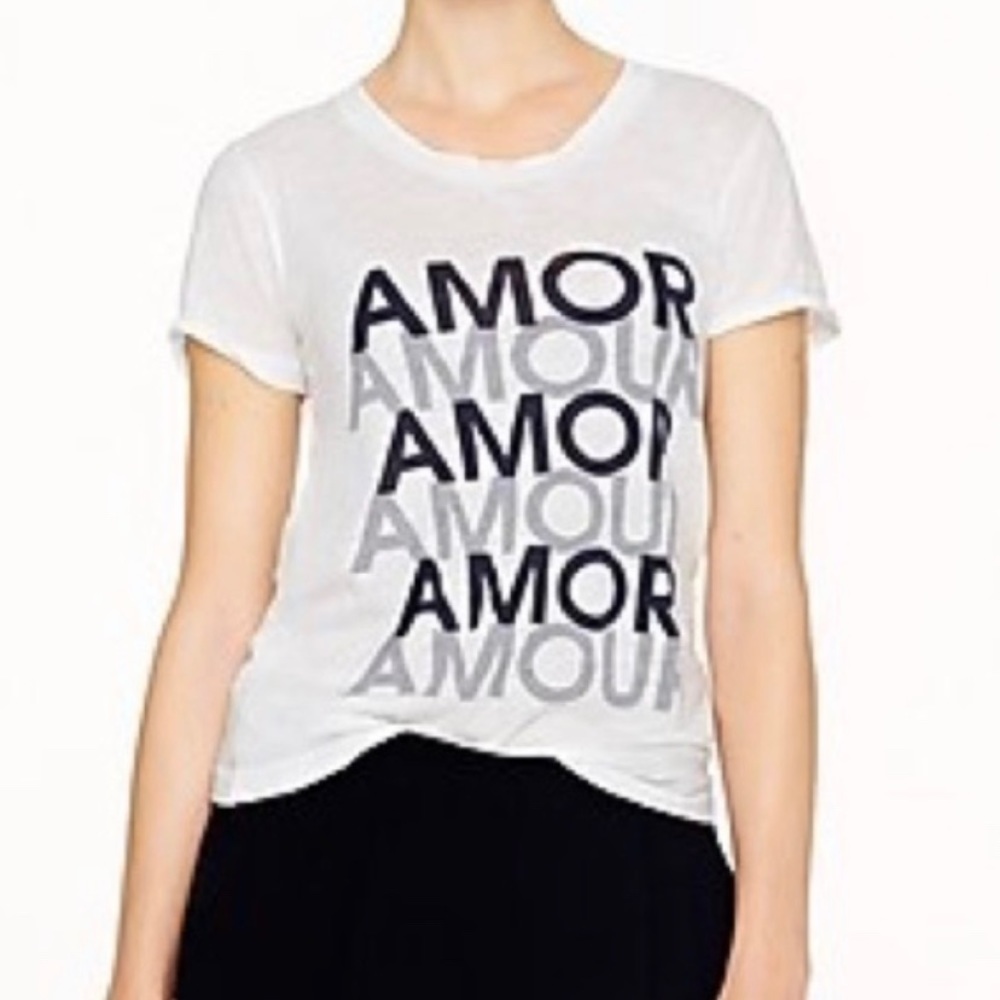 J Crew Amor T-shirt x-small